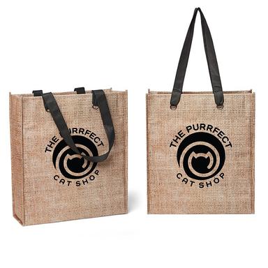 NON-WOVEN JUTE "LOOK" TOTE