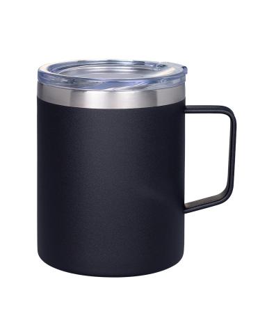 12 OZ. VACUUM INSULATED COFFEE MUG WITH HANDLE