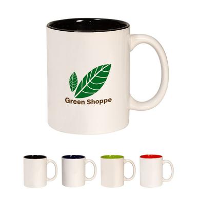 11 OZ. TWO TONE C-HANDLE MUG