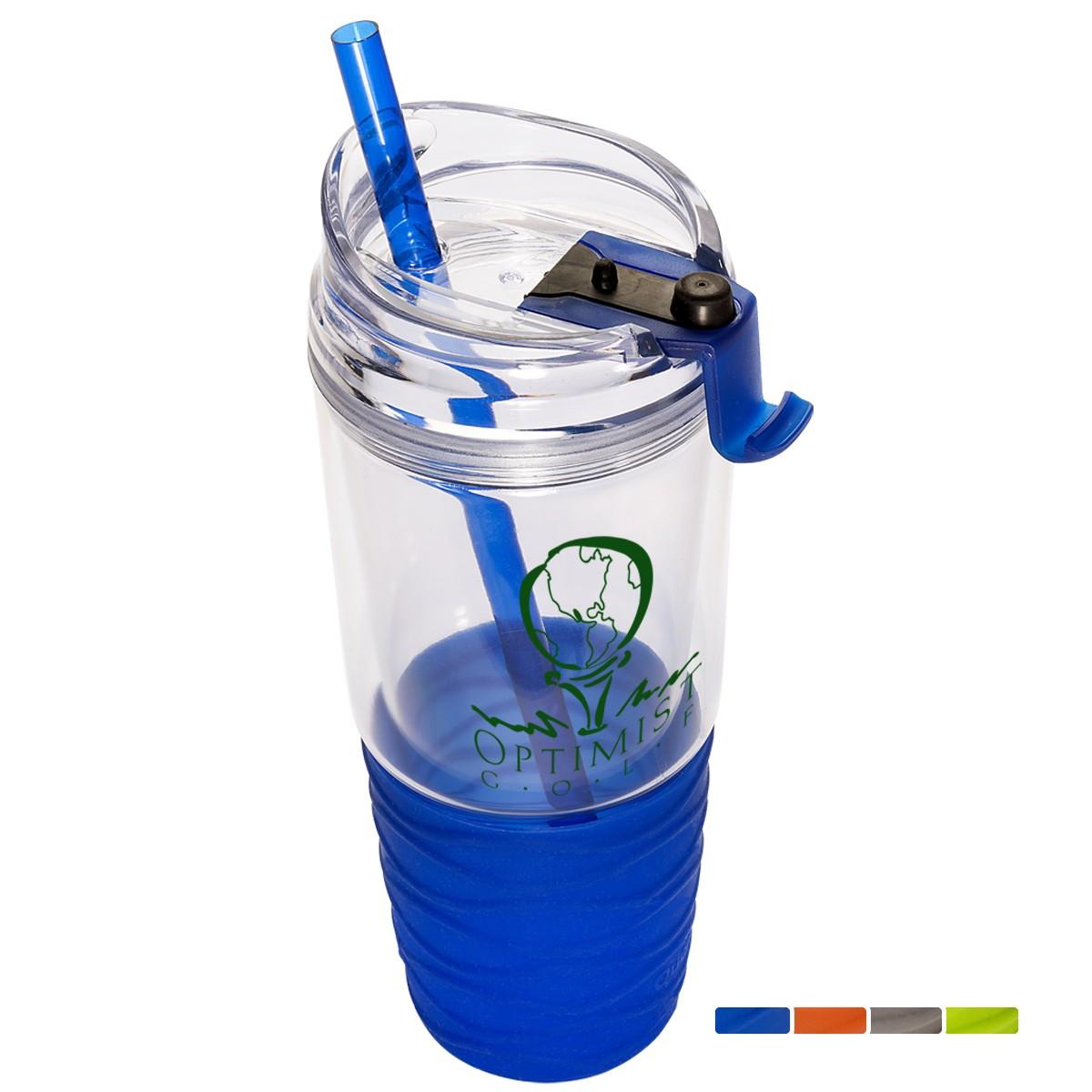 QUENCH™ ACRYLIC 22 OZ. TUMBLER WITH STRAW