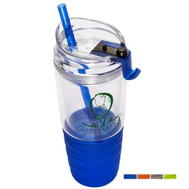 QUENCH™ ACRYLIC 22 OZ. TUMBLER WITH STRAW