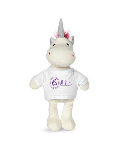 8.5" PLUSH UNICORN WITH T-SHIRT