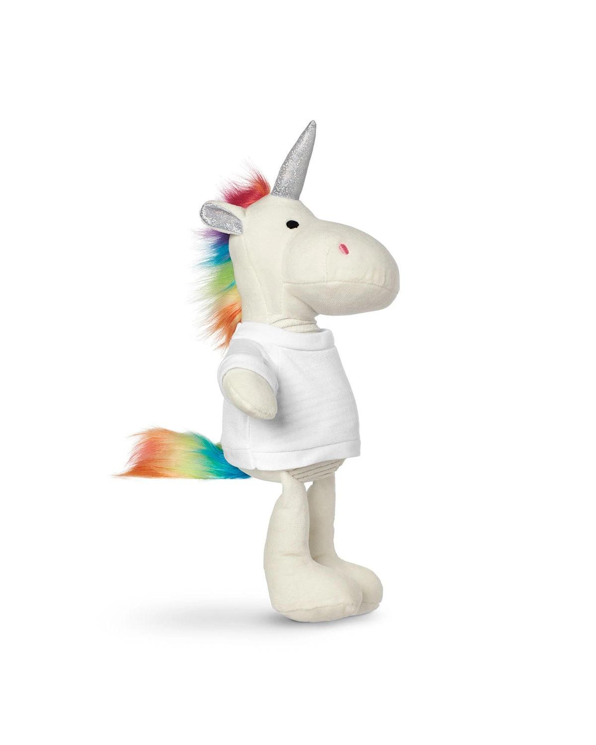 8.5" PLUSH UNICORN WITH T-SHIRT