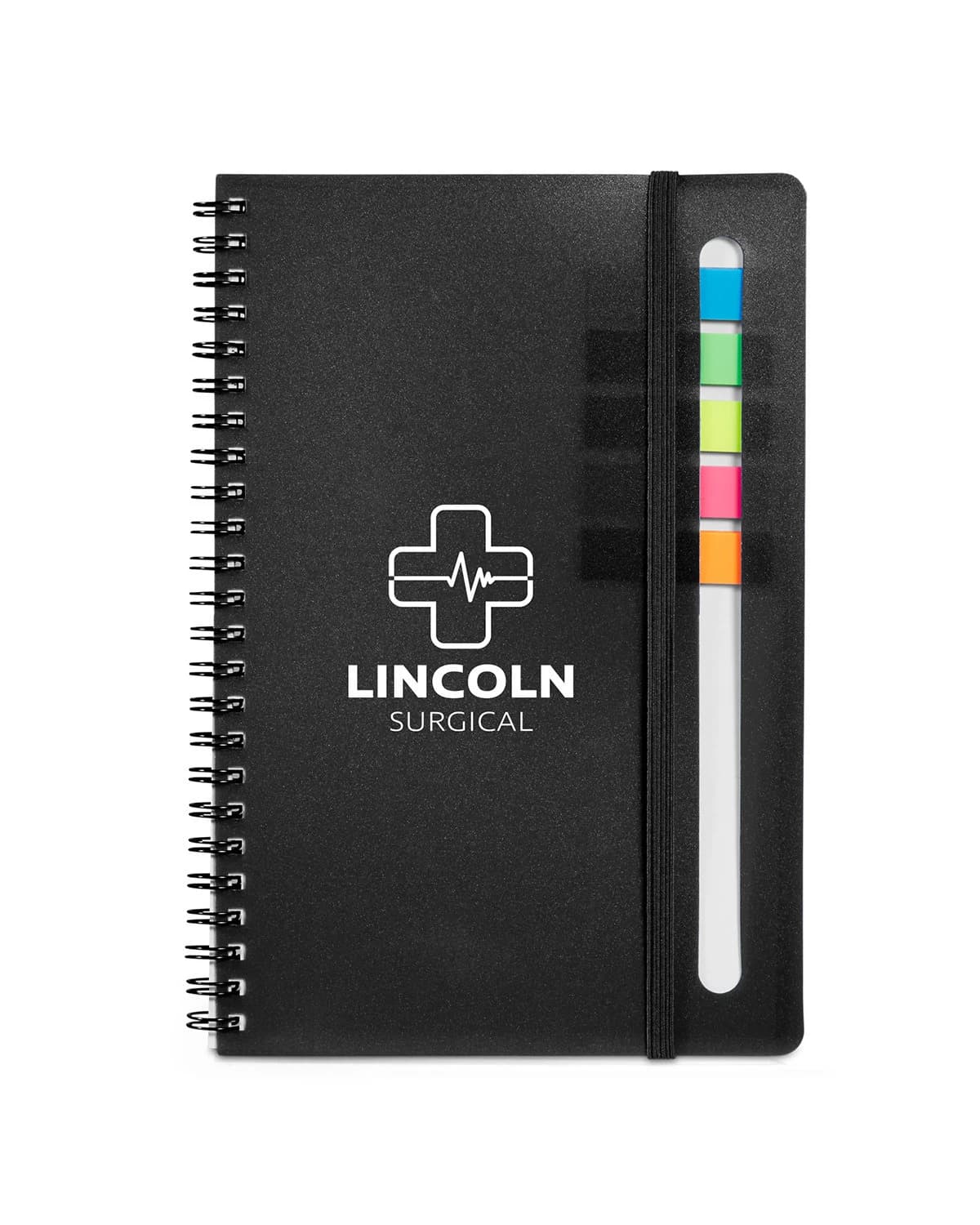 SEMESTER SPIRAL NOTEBOOK WITH STICKY FLAGS