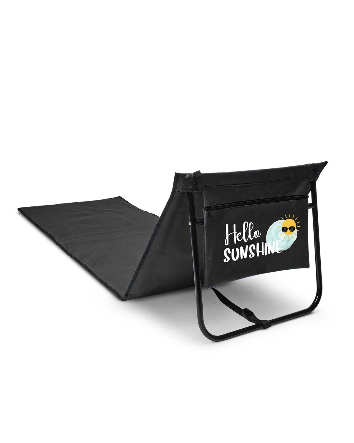 LOUNGING BEACH CHAIR