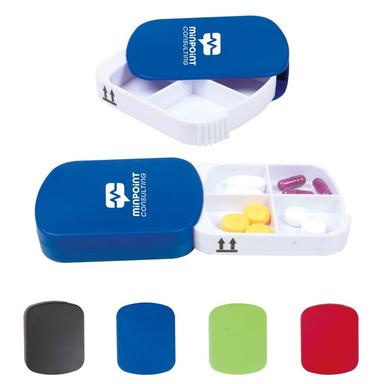 4-COMPARTMENT PILL CASE