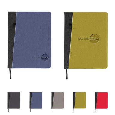 BAXTER LARGE REFILLABLE JOURNAL WITH FRONT POCKET