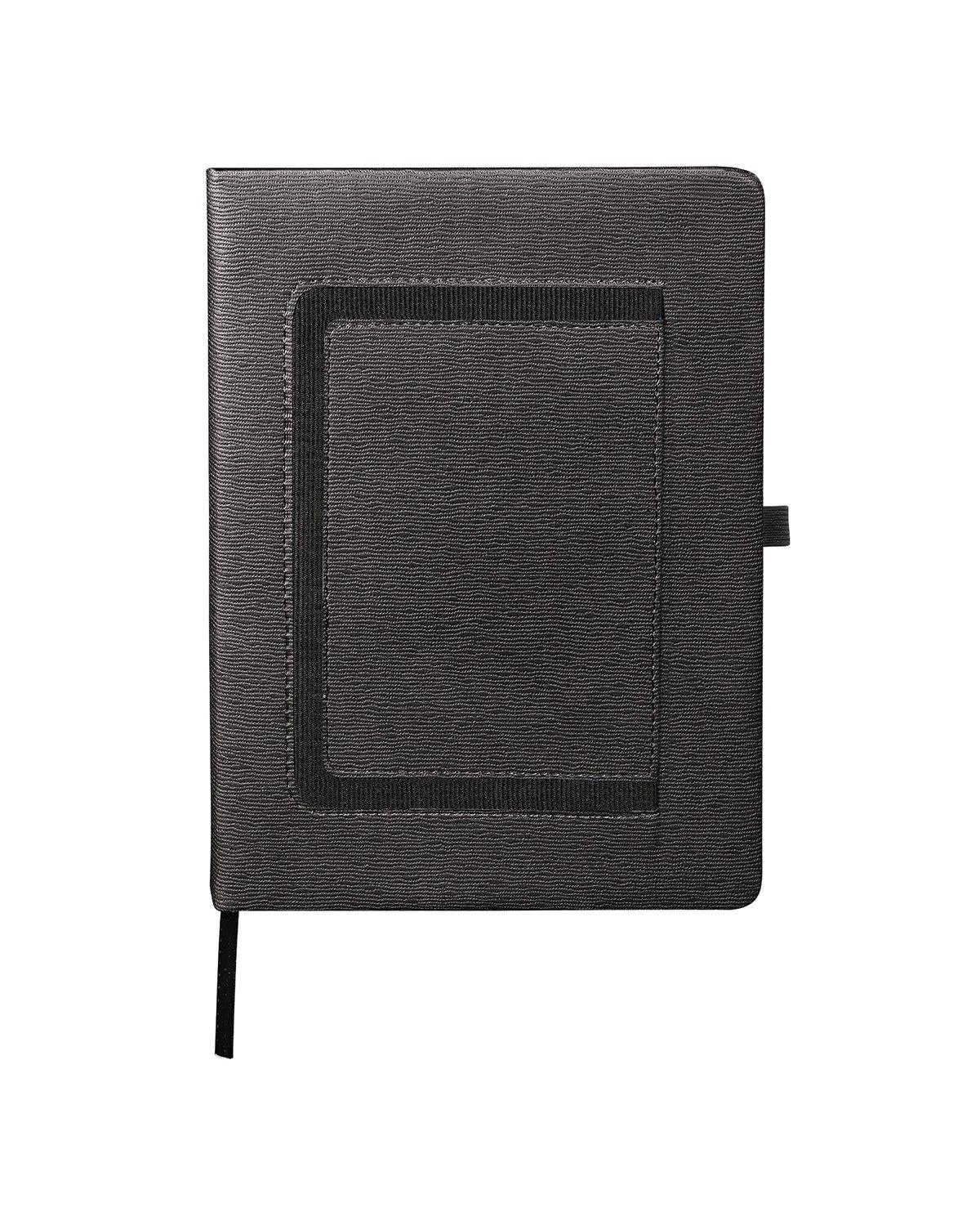 LARGE ROMA JOURNAL WITH HORIZONTAL PHONE POCKET