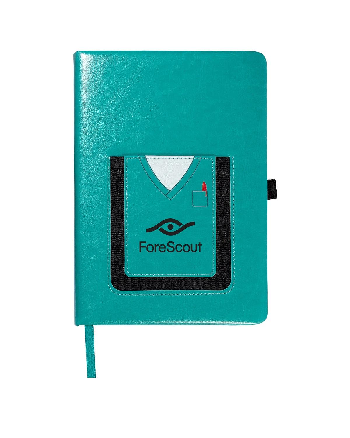 LEEMAN™ MEDICAL THEME JOURNAL BOOK WITH CELL PHONE POCKET