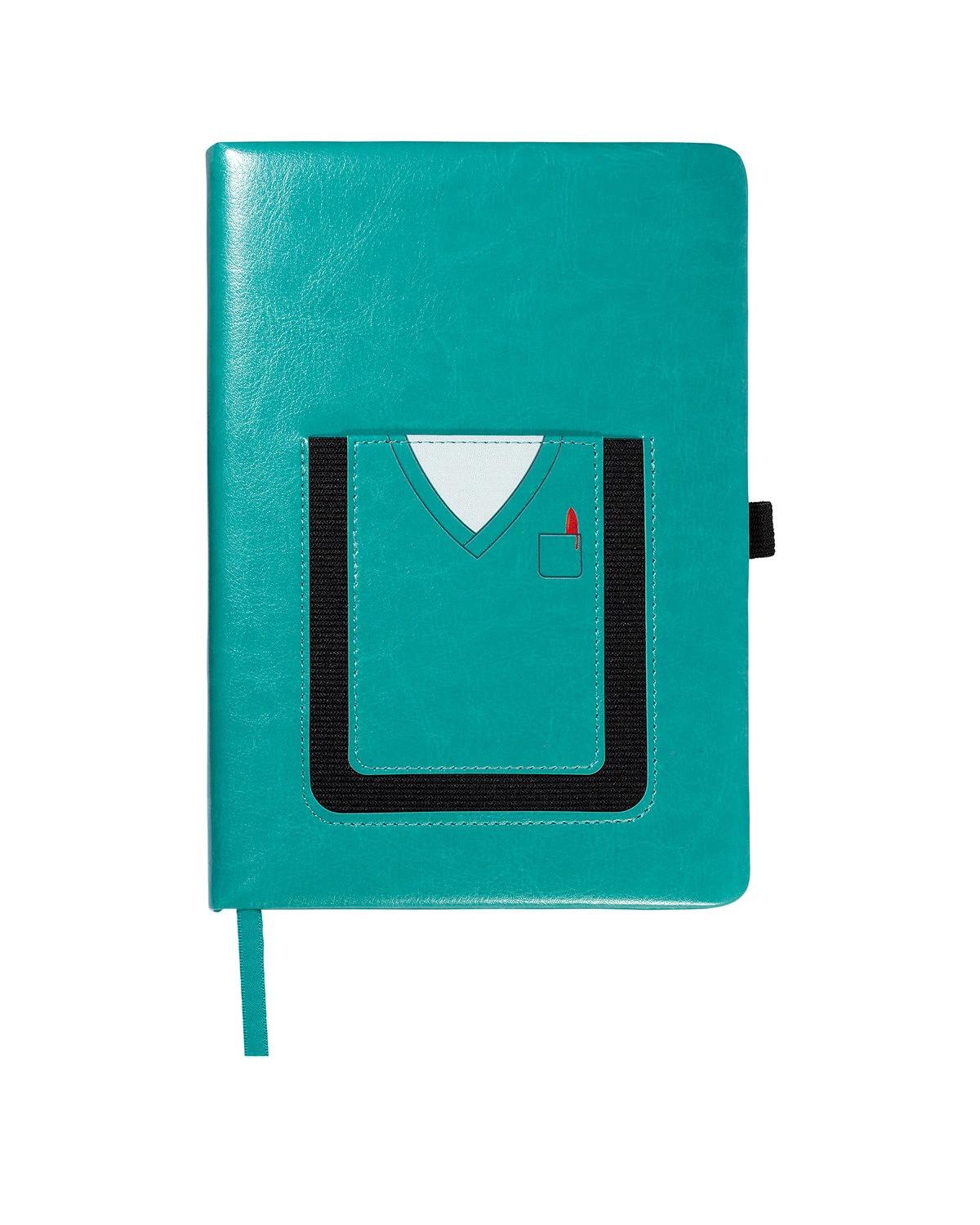 LEEMAN™ MEDICAL THEME JOURNAL BOOK WITH CELL PHONE POCKET
