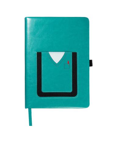LEEMAN™ MEDICAL THEME JOURNAL BOOK WITH CELL PHONE POCKET