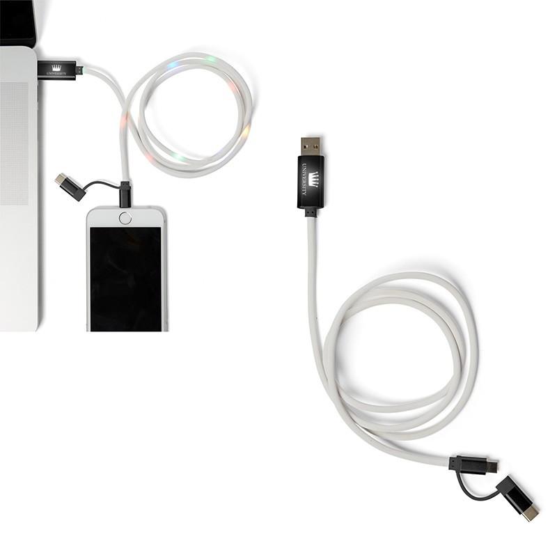 LIGHT-UP-YOUR-LOGO XL CHARGING CABLE