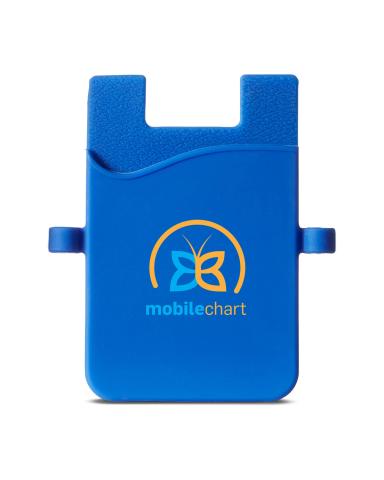 SILICONE SMARTPHONE POCKET WITH EARBUD LOOPS