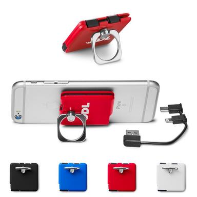 SQUARE CHARGING CABLE & PHONE STAND
