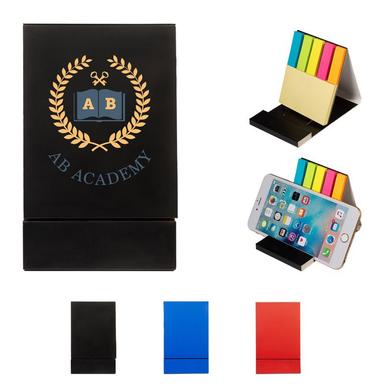 DUO STICKY NOTEPAD & PHONE STAND