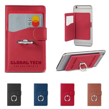 TUSCANY™ DUAL CARD POCKET WITH METAL RING