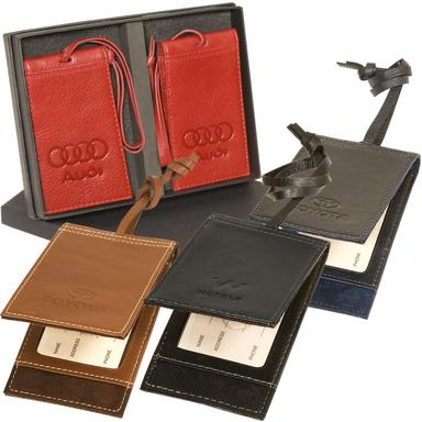 VOYAGER BARCLAY MAGNETIC LUGGAGE TAG SET
