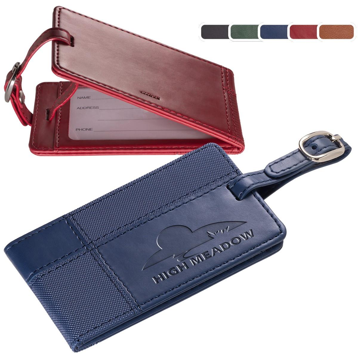 TUSCANY™ DUO-TEXTURED LUGGAGE TAG