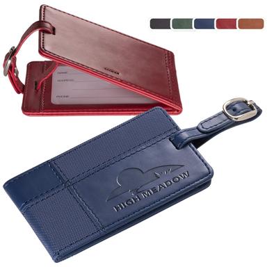 TUSCANY™ DUO-TEXTURED LUGGAGE TAG
