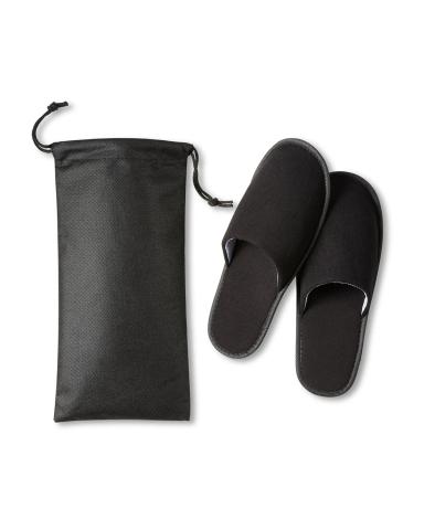 TRAVEL SLIPPERS IN POUCH