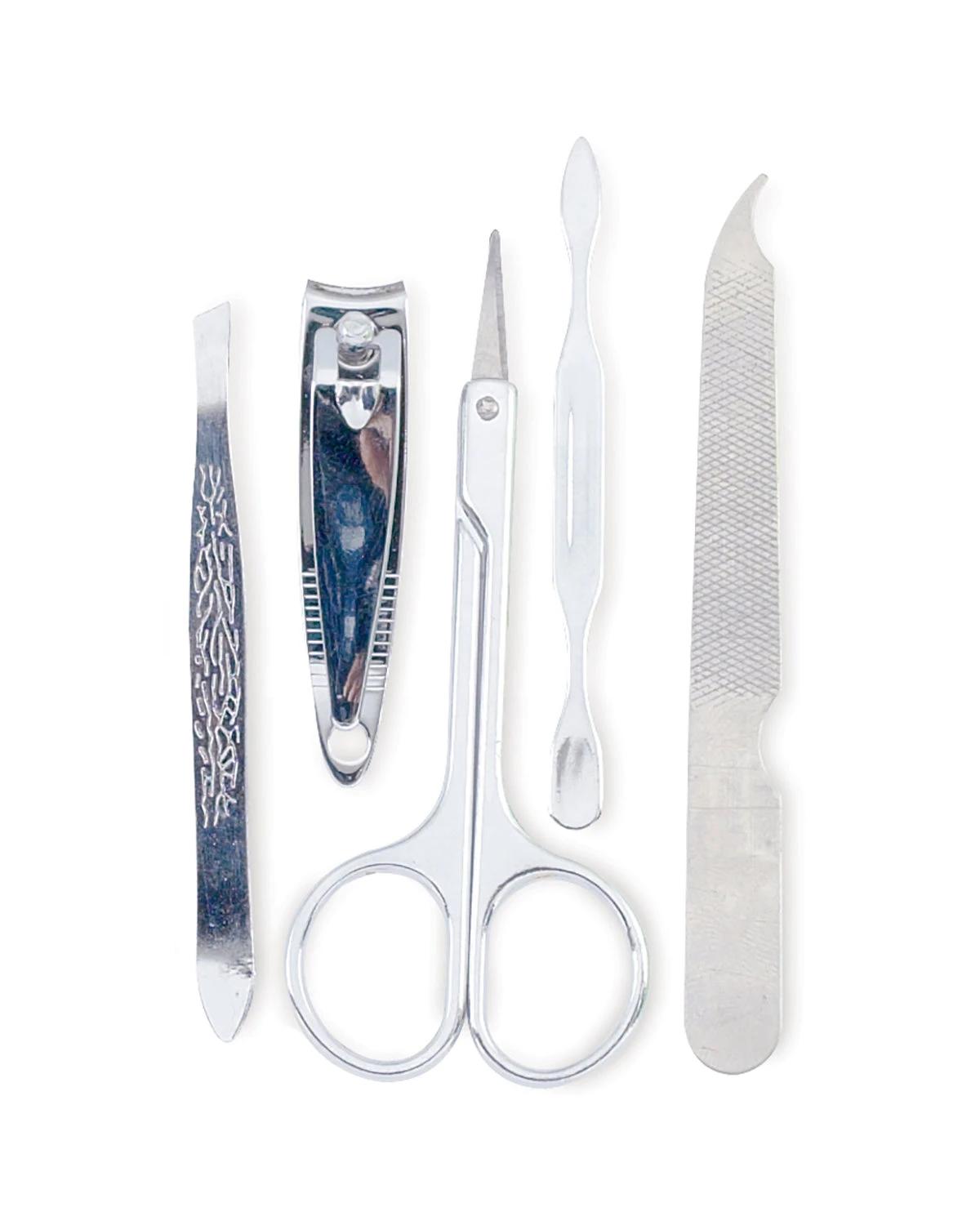 TRANSLUCENT 5-PIECE MANICURE POUCH