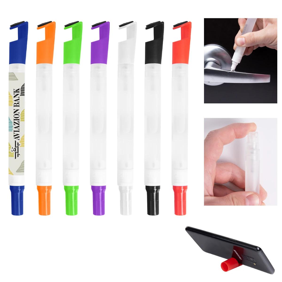.34 OZ. HAND SANITIZER SPRAY WITH STYLUS & PHONE STAND