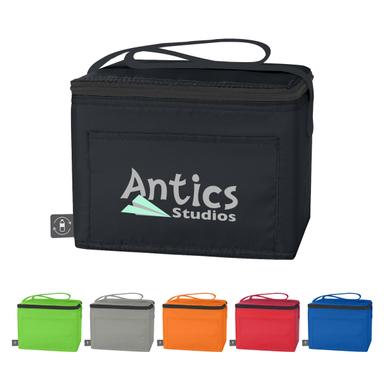 NON-WOVEN COOLER BAG WITH 100% RPET MATERIAL