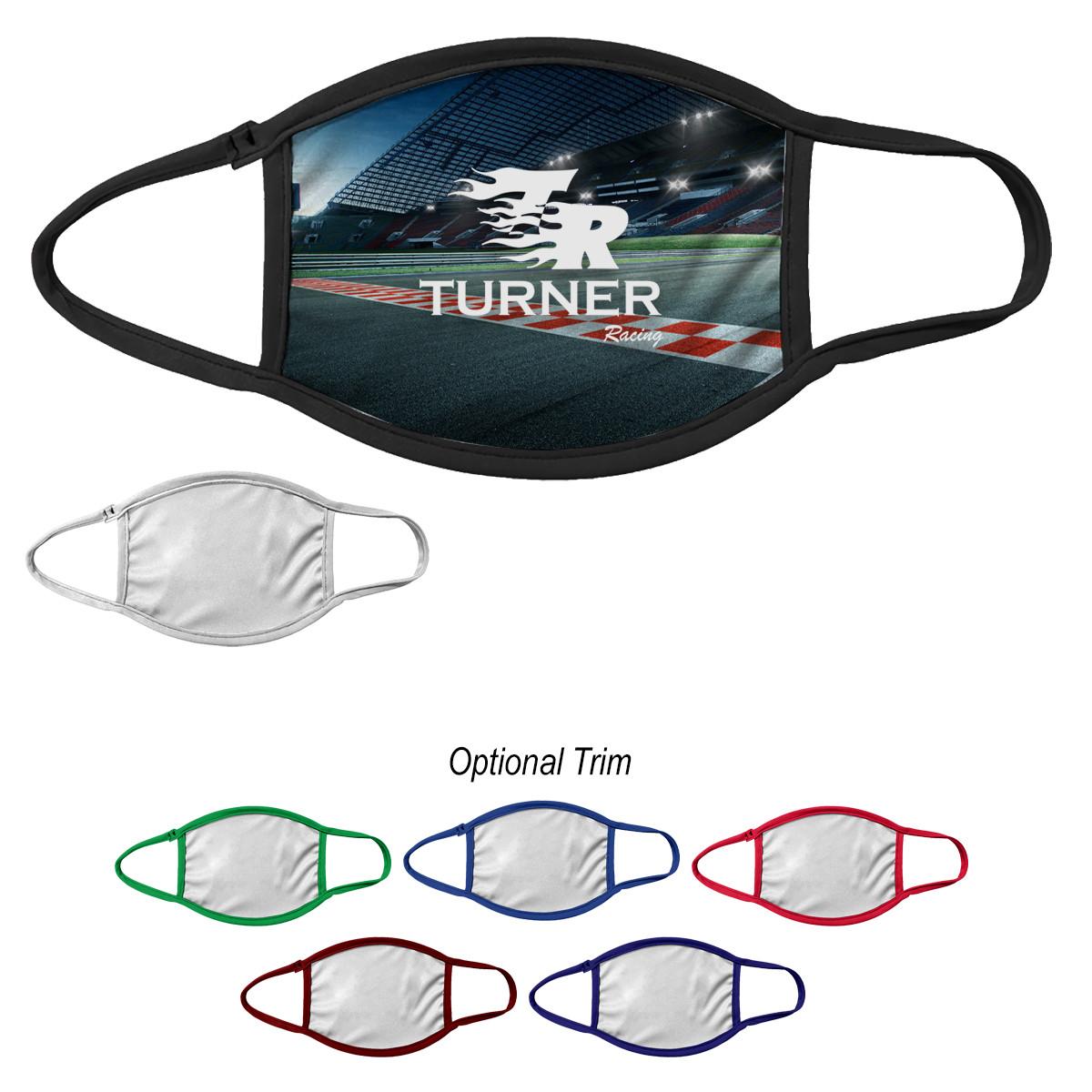 2-PLY SUBLIMATION FACE MASK