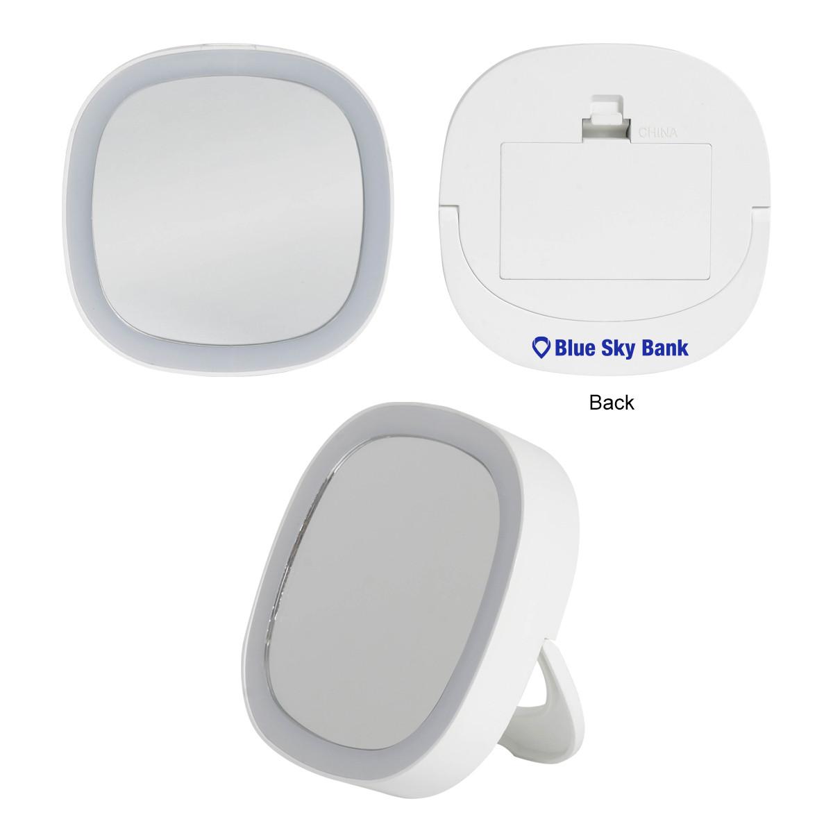 ILLUMINATION MIRROR WITH STAND