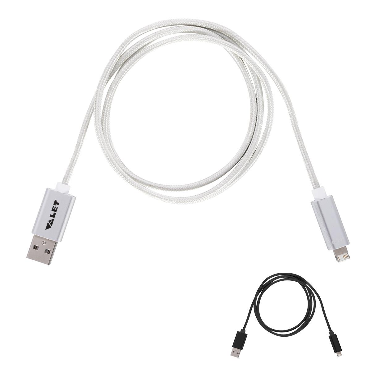 2-IN-1 TOUCH ACTIVATED LIGHT UP CHARGING CABLE