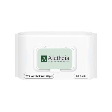 80 CT. ALCOHOL ANTIBACTERIAL WET WIPE PACKET