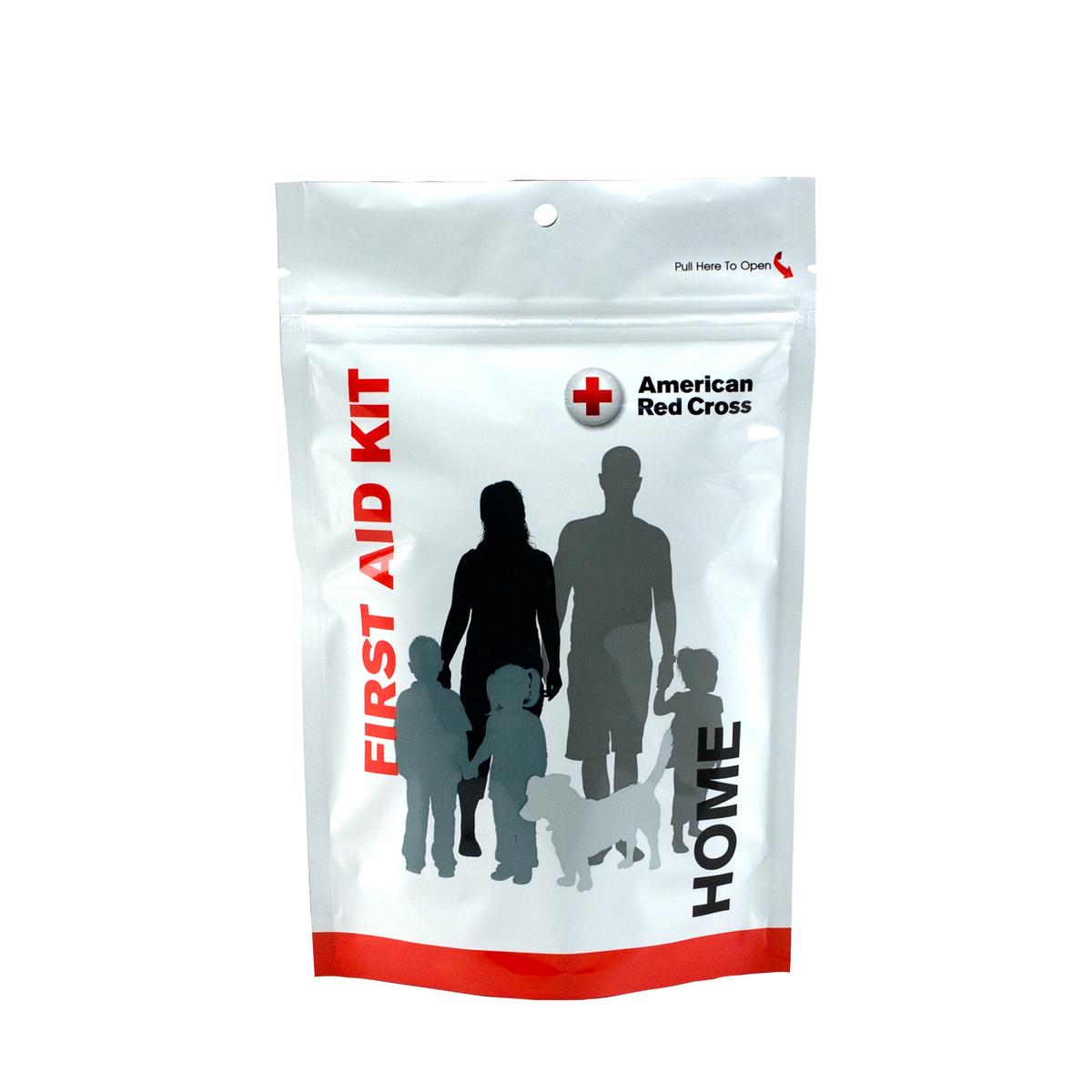 American Red Cross Home First Aid Zip Kit and Hand Sanitizer Bundle