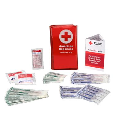 American Red Cross Pocket First Aid and Hand Sanitizer Bundle