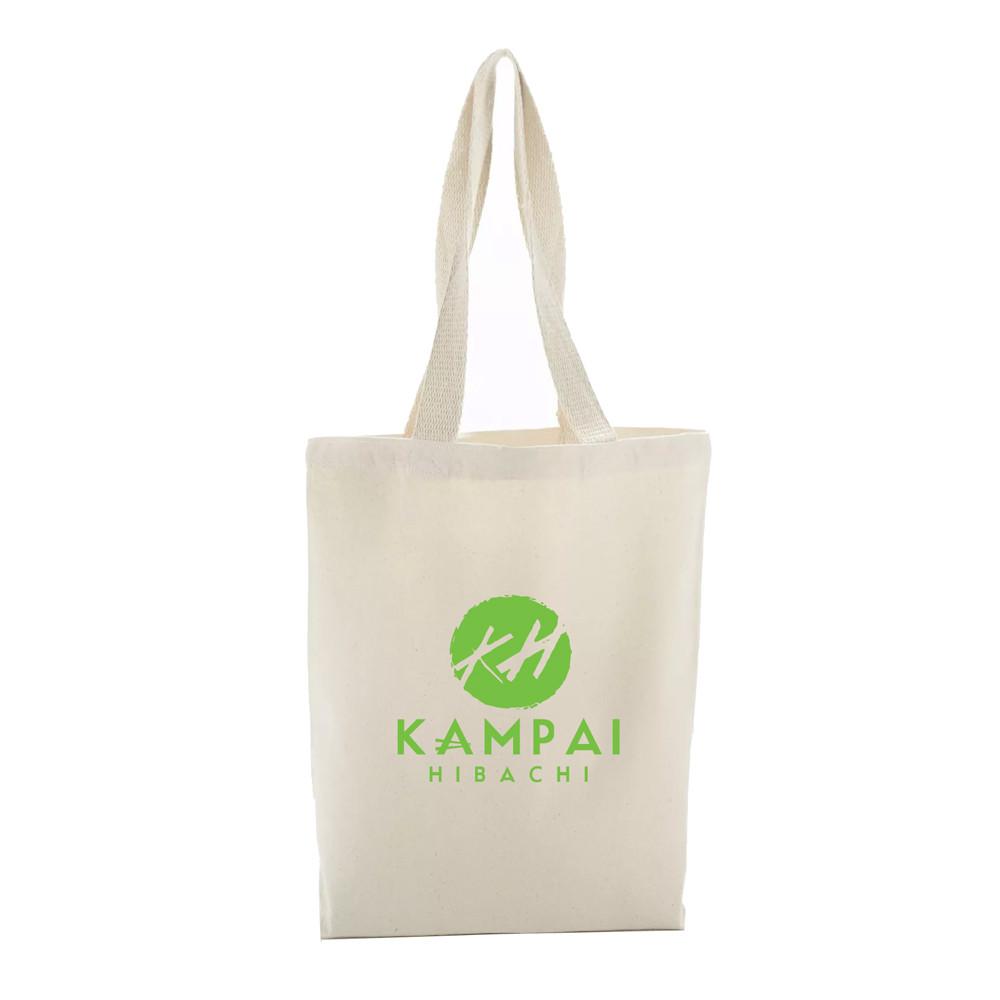 Economical Cotton Tote Bag With 3" Gusset