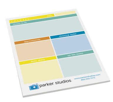 Souvenir® 6" x 9" Large Adhesive Notepad 25 Sheet Pad