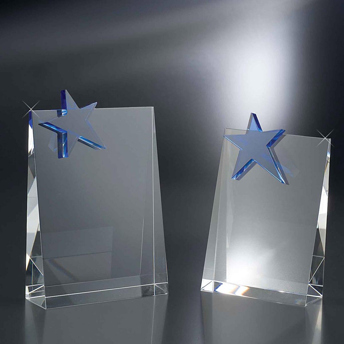 7" WALK OF FAME CRYSTAL STAR AWARD