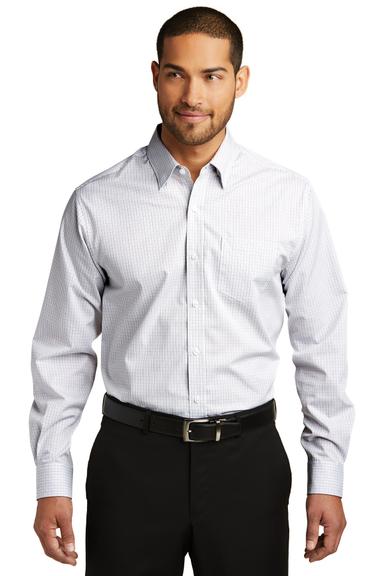 Port Authority® Micro Tattersall Easy Care Shirt