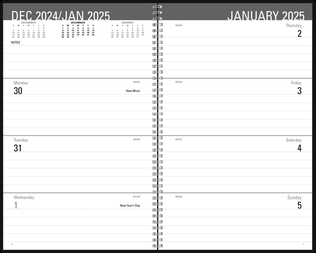 Classic Weekly Desk Planner
