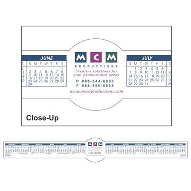 Circle Removable Adhesive Computer Calendar