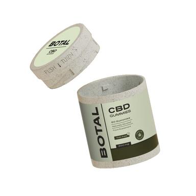 Custom HEMP Plastic CR Jar – 4 oz