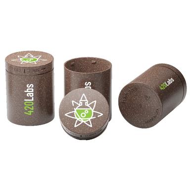 Custom HEMP Plastic CR Jar – 4 oz