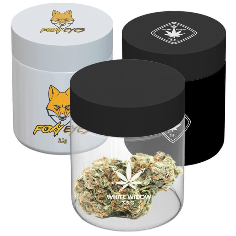Custom Glass Jar – 3 oz