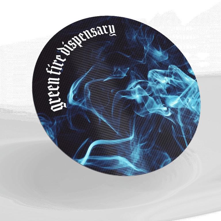 Custom Silicone Dab Mats 8″ Circle