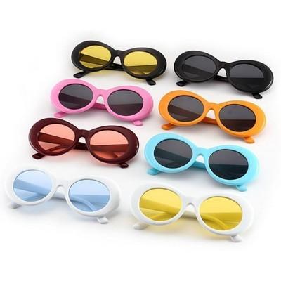 Oval Unisex Vintage Sun Glasses