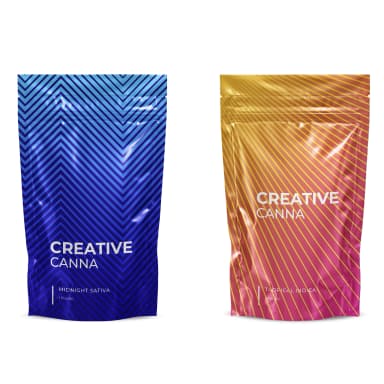 Custom Mylar Barrier Bags – One Pound 12″ x 19″