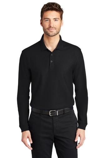 Port Authority® Long Sleeve Core Classic Pique Polo