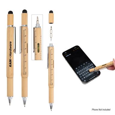 BAMBOO MULTI-FUNCTION TOOL PEN
