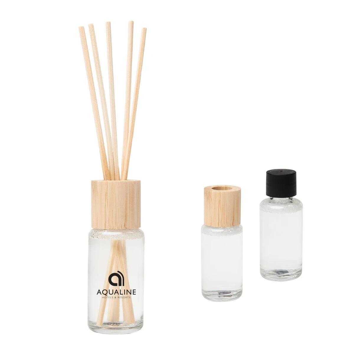 AROMATIC REED DIFFUSER WITH BAMBOO LID