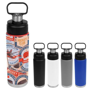 24 OZ. FULL COLOR STAINLESS STEEL LEIGHTON BOTTLE