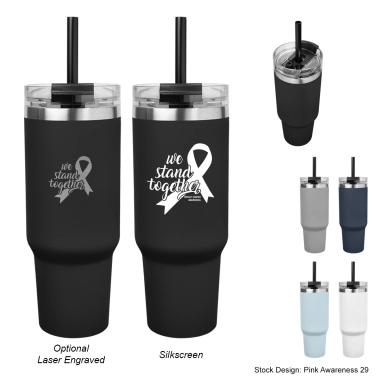 40 OZ. NAOMI INTREPID STAINLESS STEEL TUMBLER